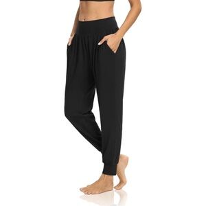DIBAOLONG Womens Yoga Joggers Loose Workout Sweat Pants Comfy Lounge Pants